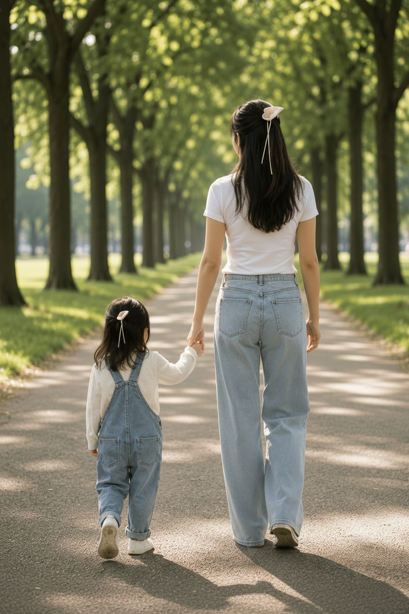 Calla Mommy & Baby Scrunchies Set